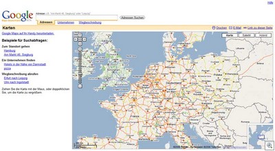 Googlemaps-deutsch